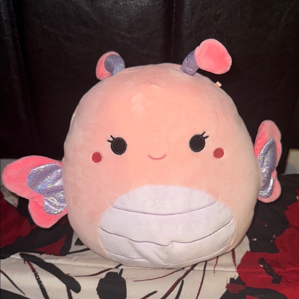 Pink Plush Toy with Wings